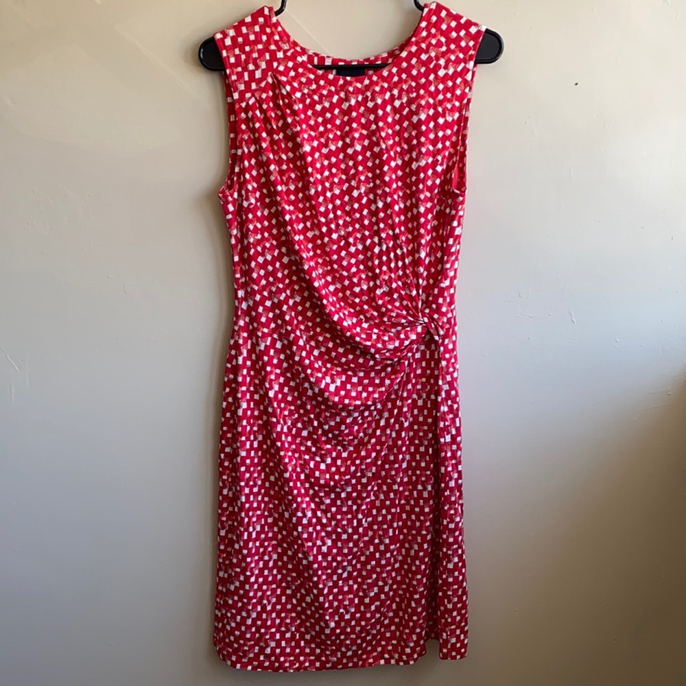 Nic+Zoe red dress